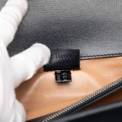 مملوكة مسبقًا حقيبة كتف غوتشي ديونيسوس كوردروي ثنائية اللون صغيرة أسود زهري