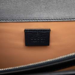 مملوكة مسبقًا حقيبة كتف غوتشي ديونيسوس كوردروي ثنائية اللون صغيرة أسود زهري