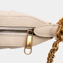 مملوكة مسبقًا Gucci White Small Calfskin Aphrodite Satchel