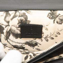 Pre Owned Gucci Black Medium Leather Dionysus Shoulder Bag