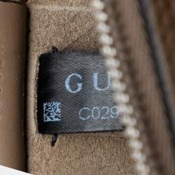 Pre Owned حقيبة كتف غوتشي دينوسيوس GG سوبريم متوسطة بنية اللون