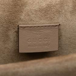 Pre Owned حقيبة كروس غوتشي ديونيسوس صغيرة بنية GG سوبريم