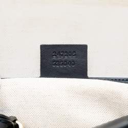 Pre Owned Gucci Brown Medium GG Canvas Web Joy Boston Bag