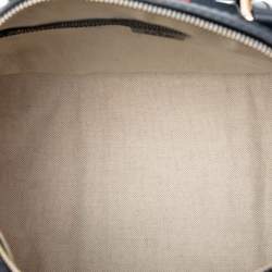 Pre Owned Gucci Brown Medium GG Canvas Web Joy Boston Bag