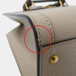 مملوكة مسبقًا Gucci Diana Small Leather Handbag/Shoulder Bag Beige