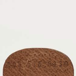 Pre Owned Gucci Sherry Beige/Brown GG Supreme Canvas and Leather Tote