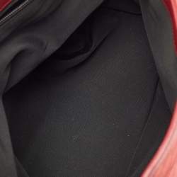 مملوكة مسبقًا Gucci Red GG Canvas and Leather Tote