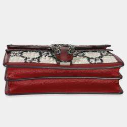 Pre Owned Gucci Multicolor GG Tweed Monogram Small Dionysus Bag