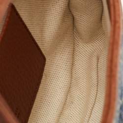 Pre Owned حقيبة كتف غوتشي جاكي 1961 صغيرة دنيم جي جي أزرق/بني وجلد