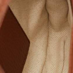 Pre Owned حقيبة كتف غوتشي جاكي 1961 صغيرة دنيم جي جي أزرق/بني وجلد