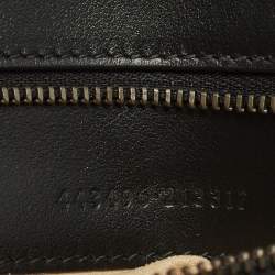 Pre Owned Gucci GG Marmont Medium Black Matelassé Leather Shoulder Bag