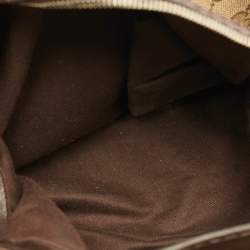 Pre Owned Gucci Charlotte Brown/Beige GG Canvas Hobo