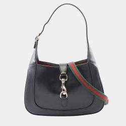 مملوكة مسبقًا Gucci Black Small Calfskin Jackie 1961 Crossbody