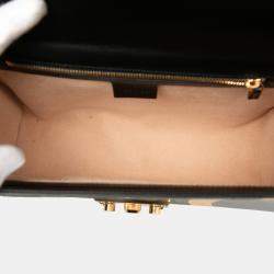 Pre Owned Gucci Brown Large GG Supreme Osiride Padlock Crossbody