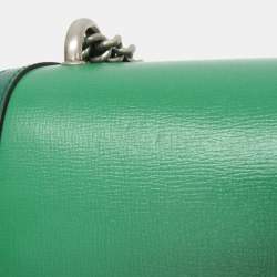 Pre Owned Gucci Dionysus 400249 Women's Leather Shoulder Bag Green