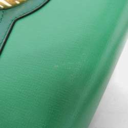 Pre Owned Gucci Dionysus 400249 Women's Leather Shoulder Bag Green