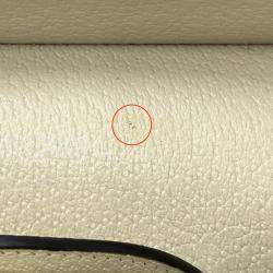 Pre Owned Gucci Diana Small Bag Bamboo Gg Marmont Leather White