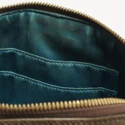 Pre Owned حقيبة كتف غوتشي أوفيديا صغيرة قبة قماش و جلد بيج/بني جي جي سوبريم