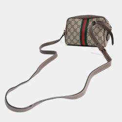 Pre Owned حقيبة كروس غوتشي أوفيديا سوبرم بي في سي صغيرة