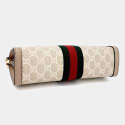 Pre Owned حقيبة كتف غوتشي أوفيديا جي جي سوبريم بيج بي في سي