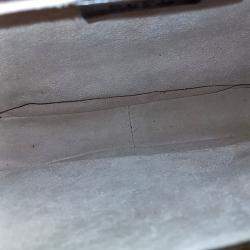 Pre Owned Gucci Beige, Brown Canvas 1955 Horsebit Shoulder Bag