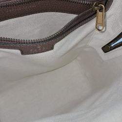 Pre Owned Gucci Brown PVC Ophidia GG Supreme Backpack Small