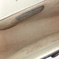 Pre Owned Gucci Beige Coated Canvas 1955 Horsebit Shoulder Bag