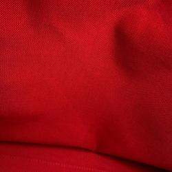 Pre Owned Gucci Red Interlocking G Tweed Houndstooth Stripe Satchel