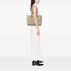 Pre Owned Gucci Brown Medium GG Supreme Ophidia Tote