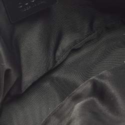 Pre Owned Gucci GG Marmont Black Matelasse Leather Cosmetic Case