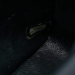 مملوكة مسبقًا Gucci Gg Marmont Chain shoulder Bag Black Leather