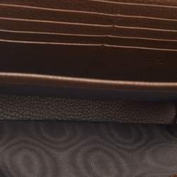 مملوكة مسبقًا Gucci GG Marmont Brown Leather Wallet on Chain