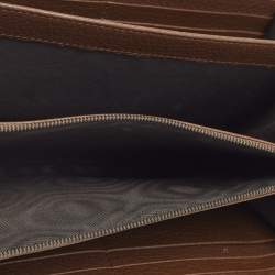 مملوكة مسبقًا Gucci GG Marmont Brown Leather Wallet on Chain