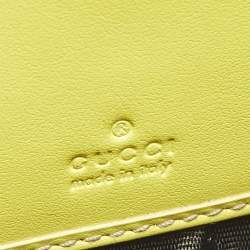 مملوكة مسبقًا Gucci Tricolor GG Supreme Canvas Continental Wallet