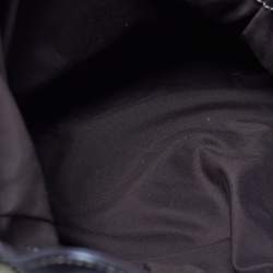 Pre Owned Gucci Babouska Indy Large Beige Canvas and Leather Hobo