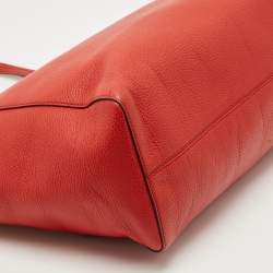 مملوكة مسبقًا Gucci Swing Medium Red Leather Tote