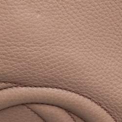 Pre Owned حقيبة سلسلة غوتشي سوهوميديامجلد زهري پودر