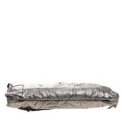 Pre Owned حقيبة كلاتش غوتشي هيستريا كبيرة كانفاس كريستال GG بنية