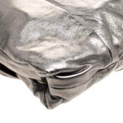 Pre Owned حقيبة كلاتش غوتشي هيستريا كبيرة كانفاس كريستال GG بنية