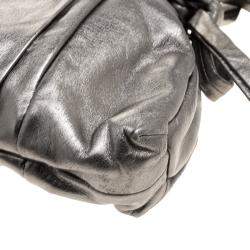 Pre Owned حقيبة كلاتش غوتشي هيستريا كبيرة كانفاس كريستال GG بنية