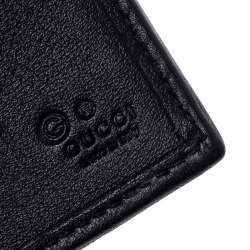 Gucci Black Leather Continental Wallet