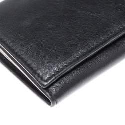 Gucci Black Leather Continental Wallet