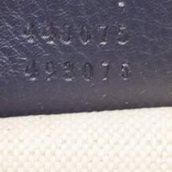Pre Owned Gucci Tricolor Leather Medium Dionysus Bamboo Top Handle Bag