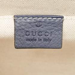 Pre Owned Gucci Tricolor Leather Medium Dionysus Bamboo Top Handle Bag