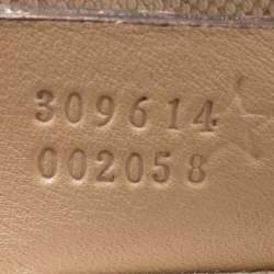 Pre Owned Gucci Beige Microguccissima Leather Medium Nice Top Handle Bag