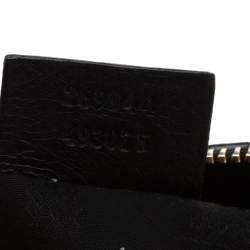 Pre Owned Gucci Black Leather Small Sienna Tassel Clutch