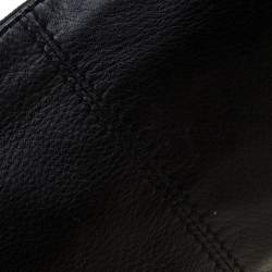 Pre Owned Gucci Black Leather Small Sienna Tassel Clutch