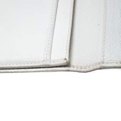 Gucci Beige/White GG Canvas and Leather Web Original Continental Wallet