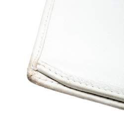 Gucci Beige/White GG Canvas and Leather Web Original Continental Wallet