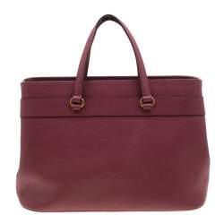 مملوكة مسبقًا حقيبة غوتشي يد علوية برايت بيت جاسمين جلد وردية سينامون